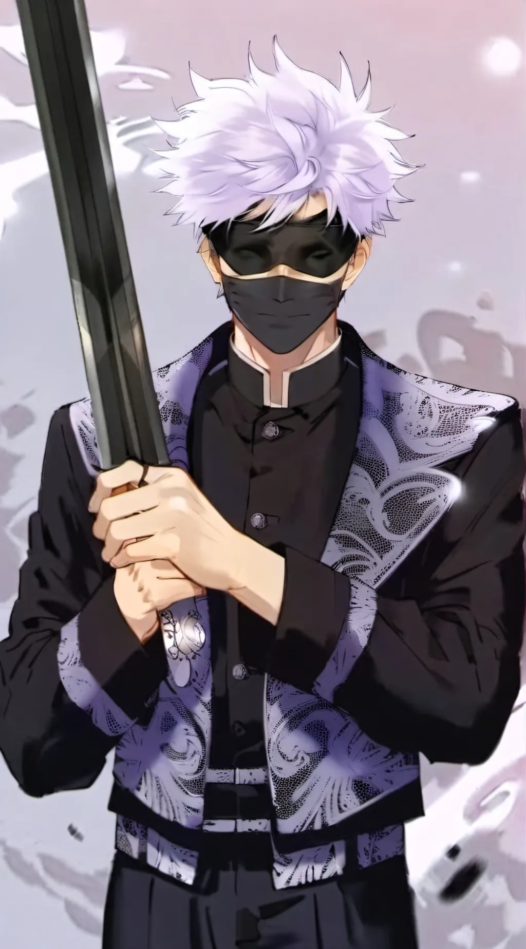 ai character: gojo!! background