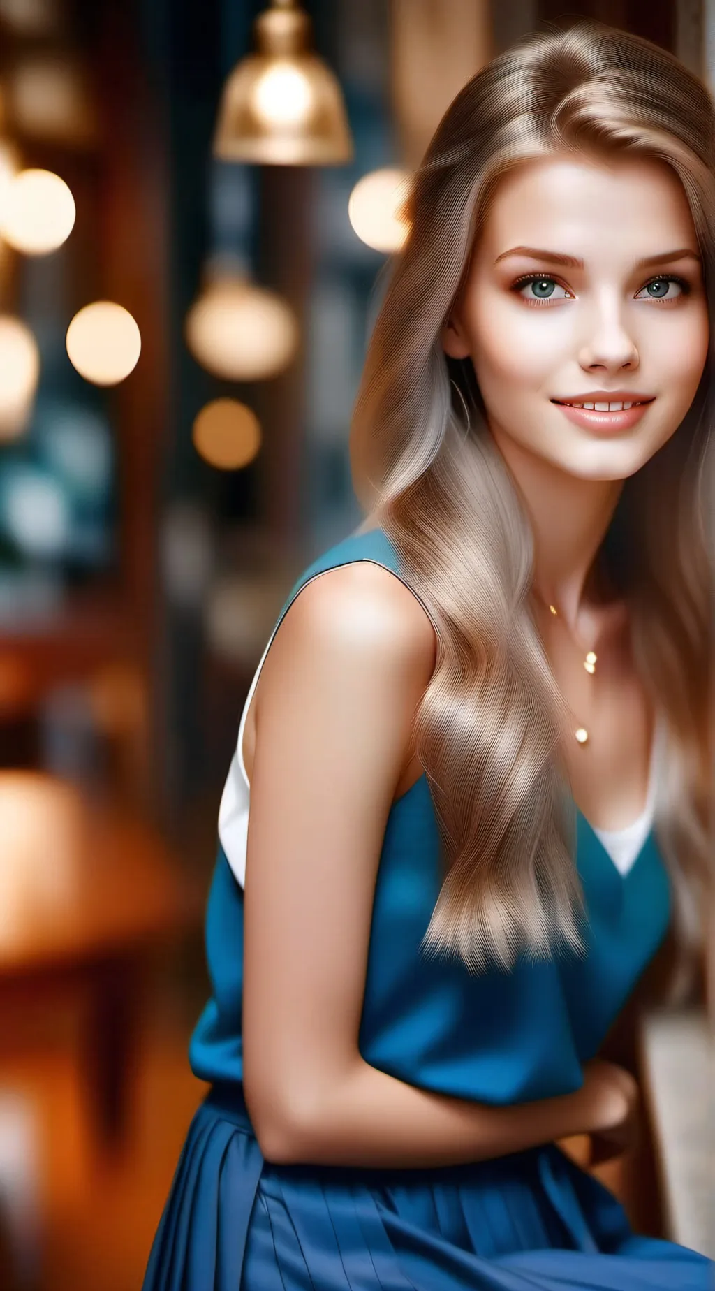 ai character: Brooke  background