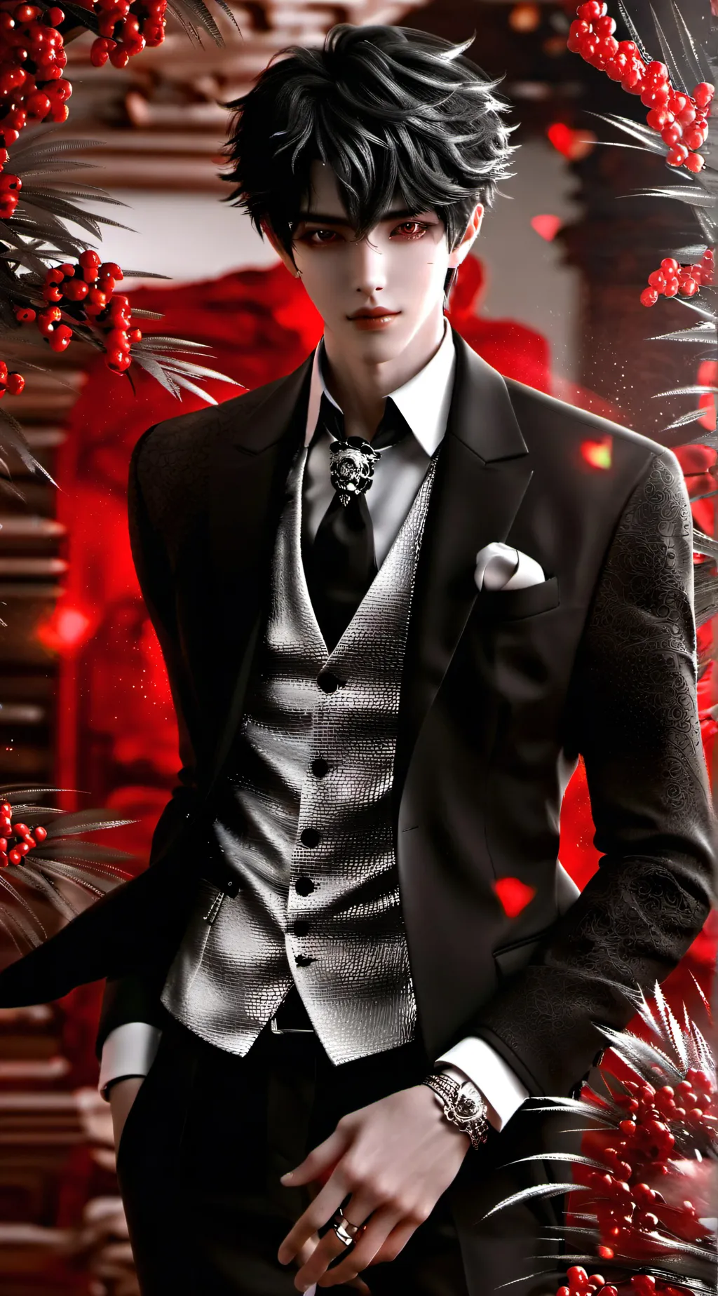 ai character: Lucifer background