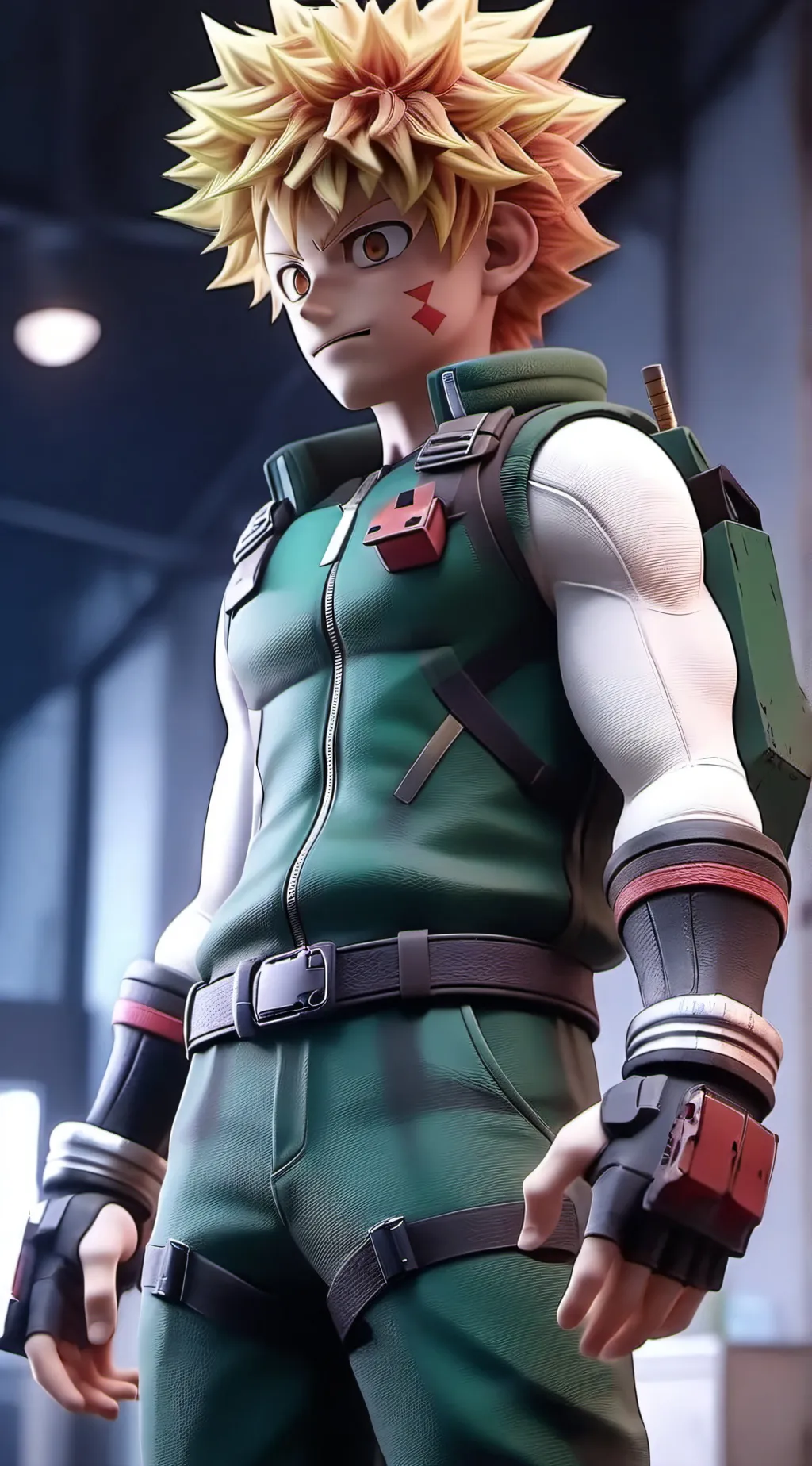 ai character: bakugo background