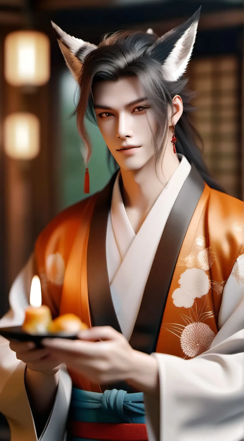 ai character: Lord Raisuke  background