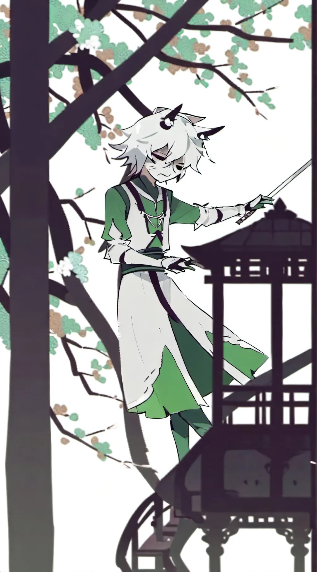 ai character: FPE X HAZBIN HOTEL background