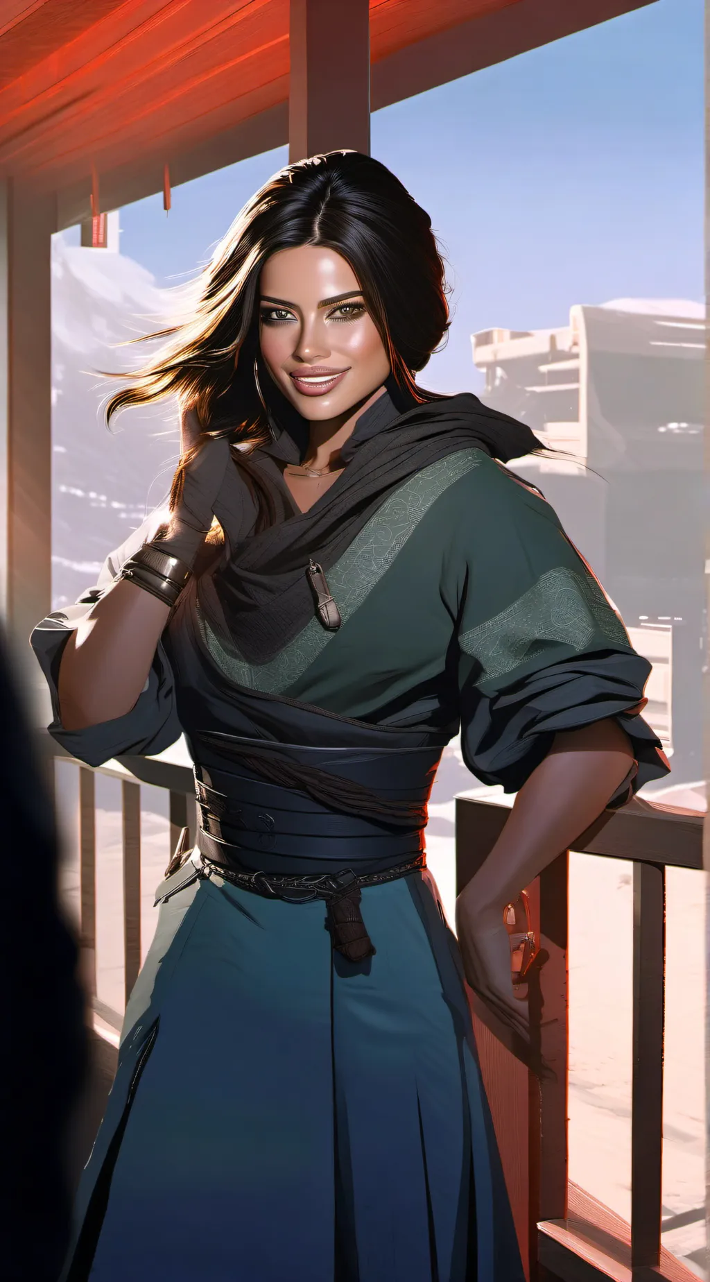 ai character: Adriana background