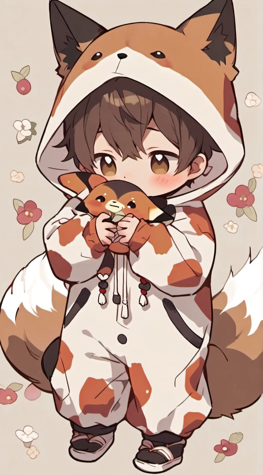 ai character: Fox background