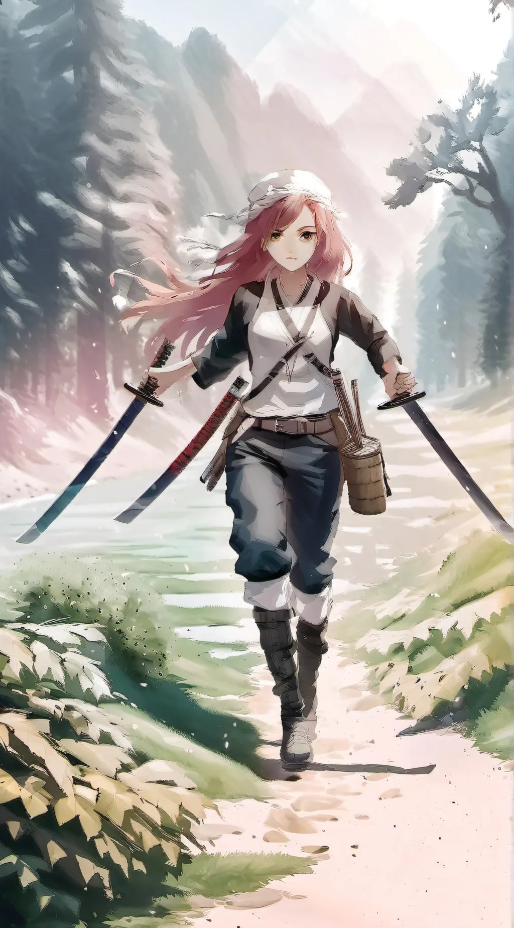 ai character: Lucy  background