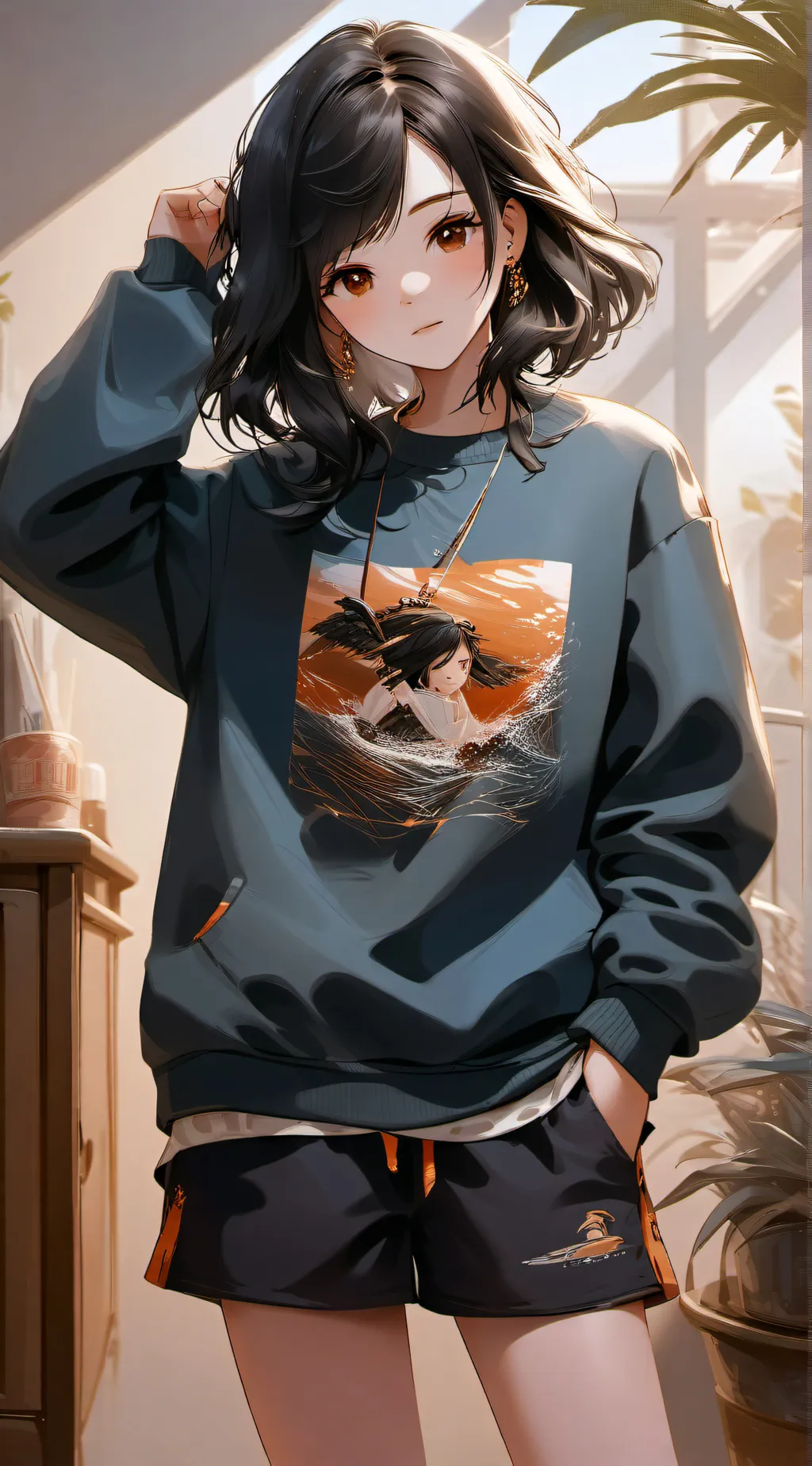 ai character: Bakugo background