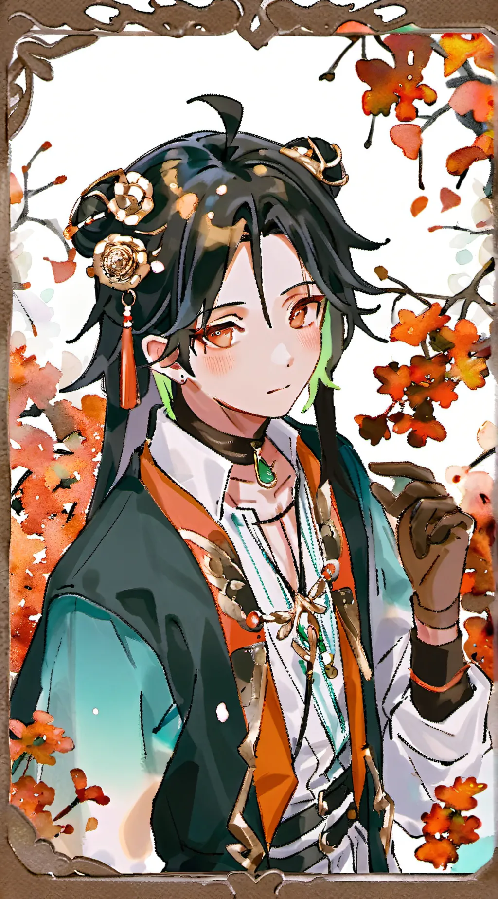 ai character: Xiao  background