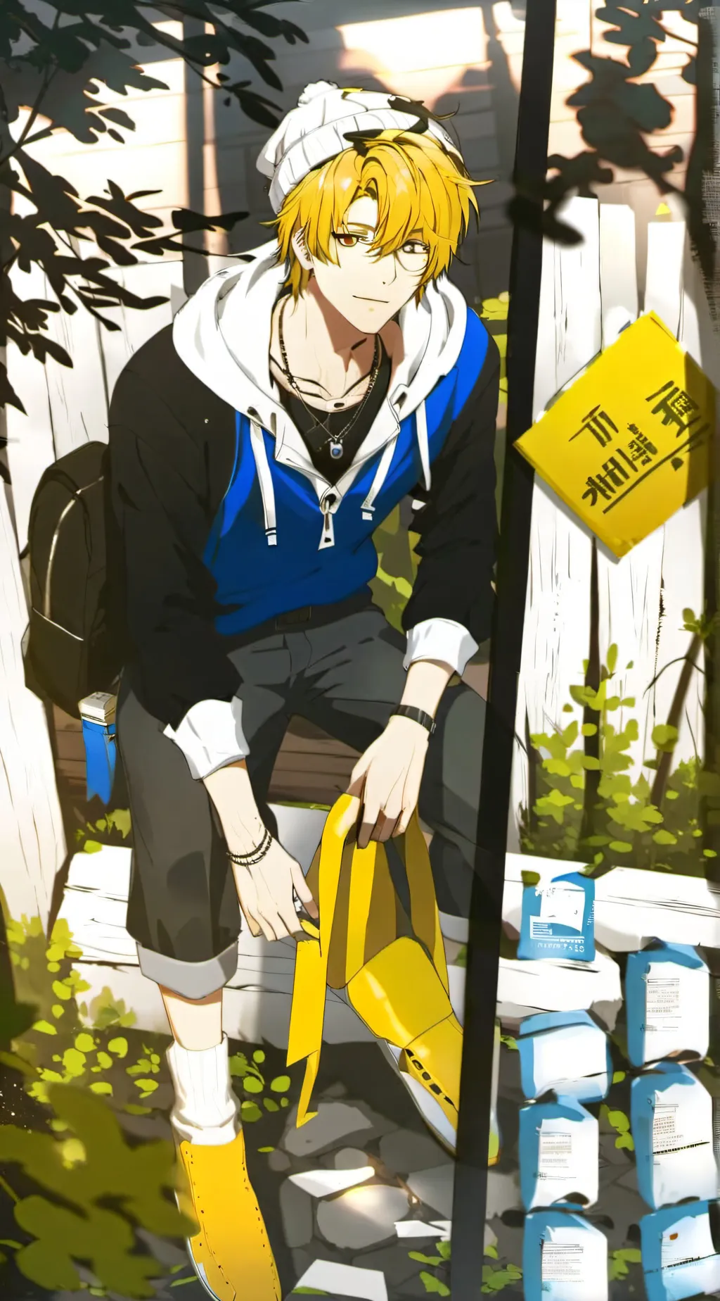 ai character: Zack background