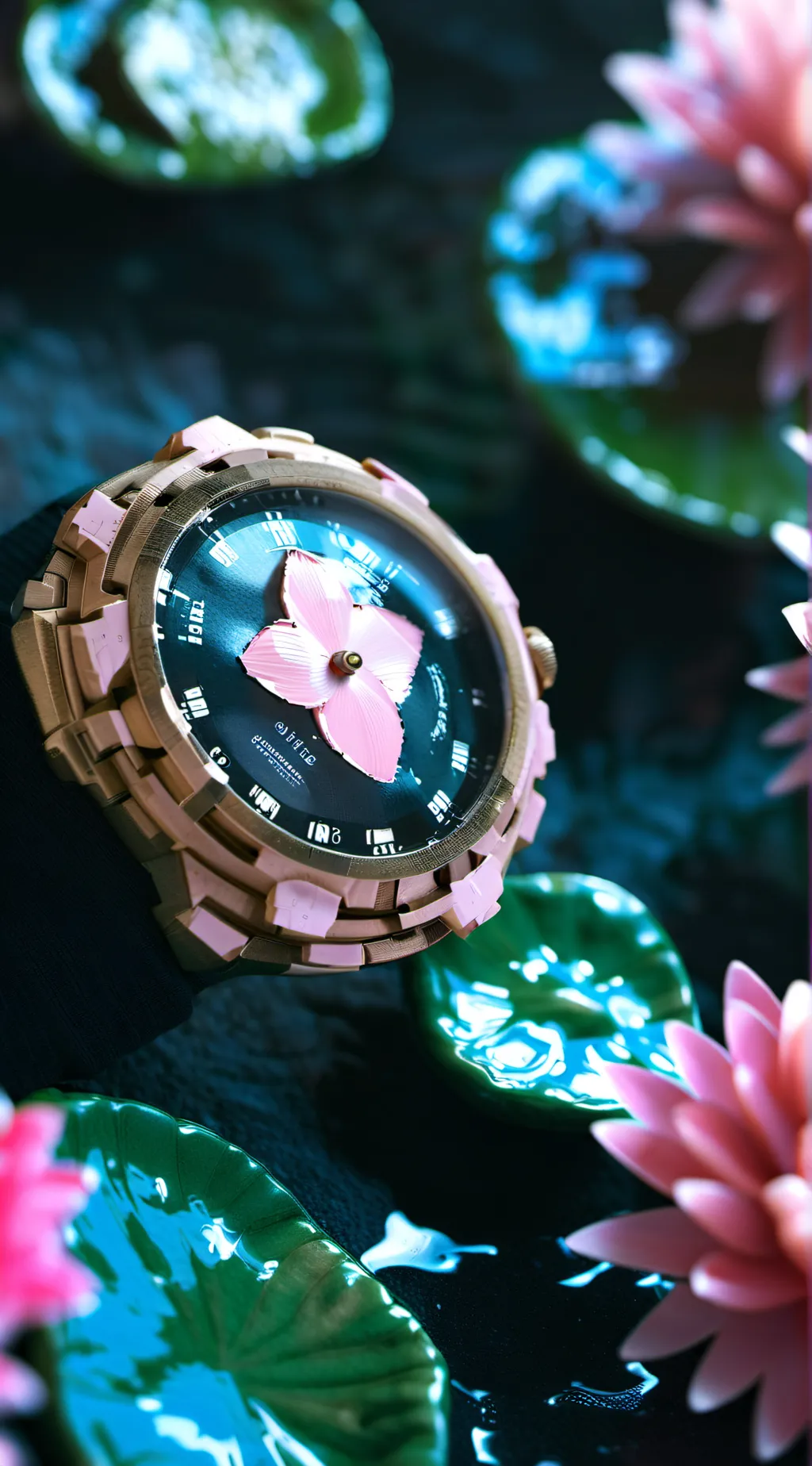 ai character: rise of red background