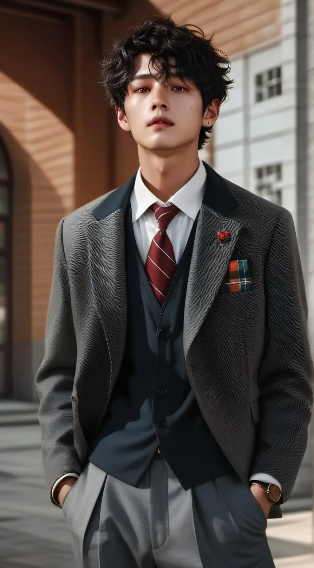 ai character: Shawn background