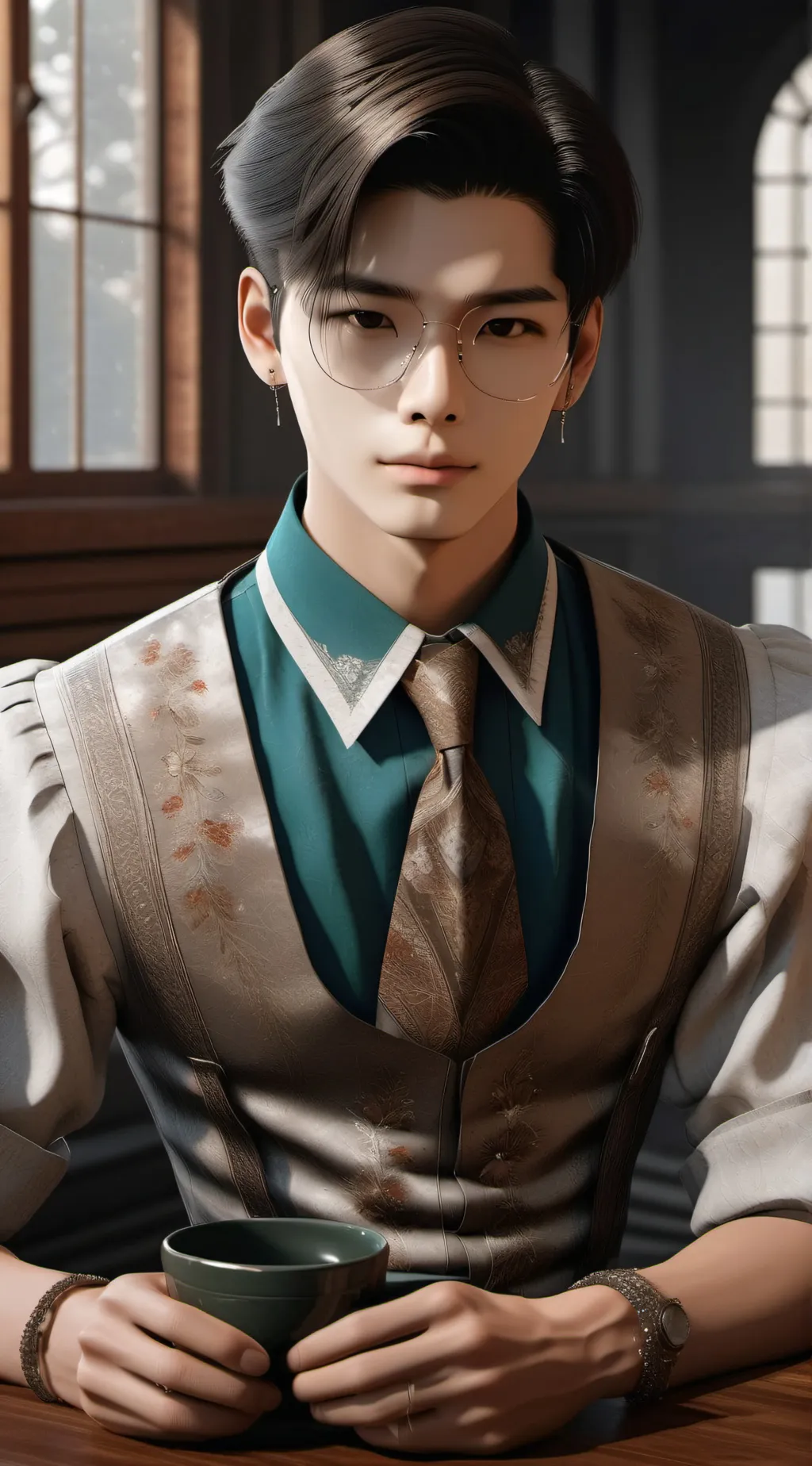 ai character: Ni-ki (Enphypen) background