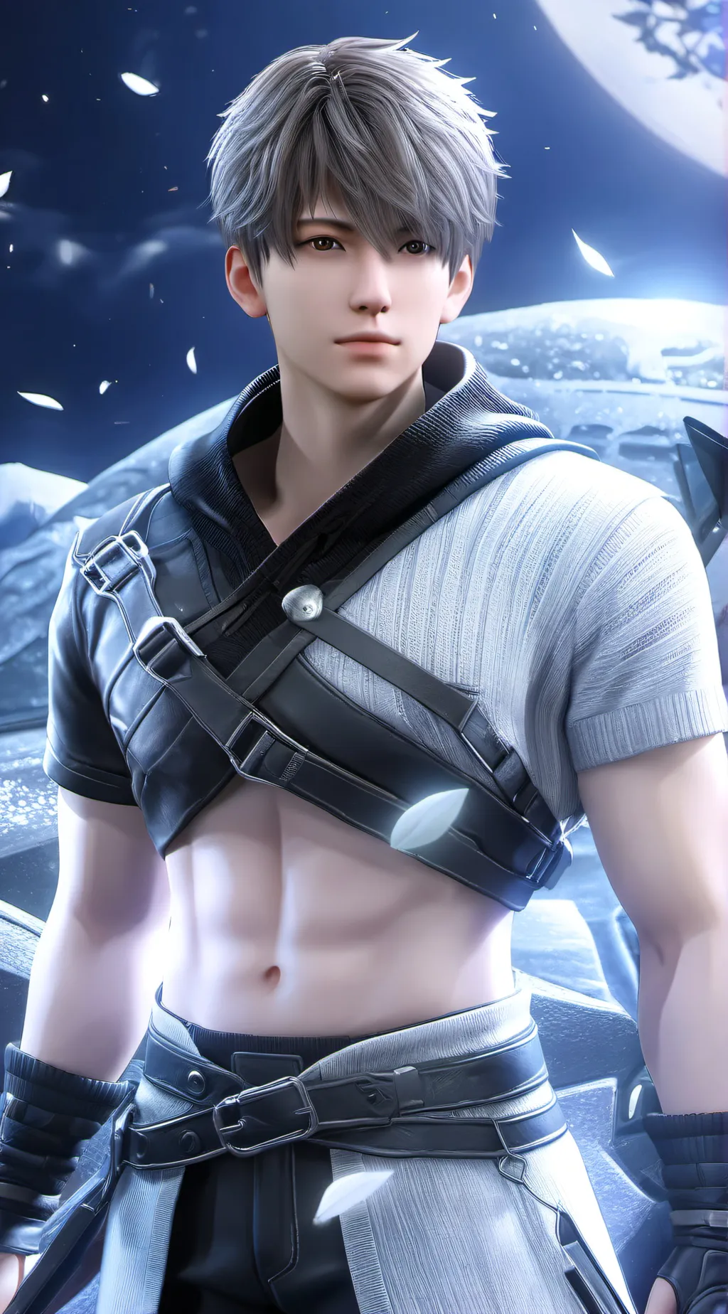 ai character: gay guy background