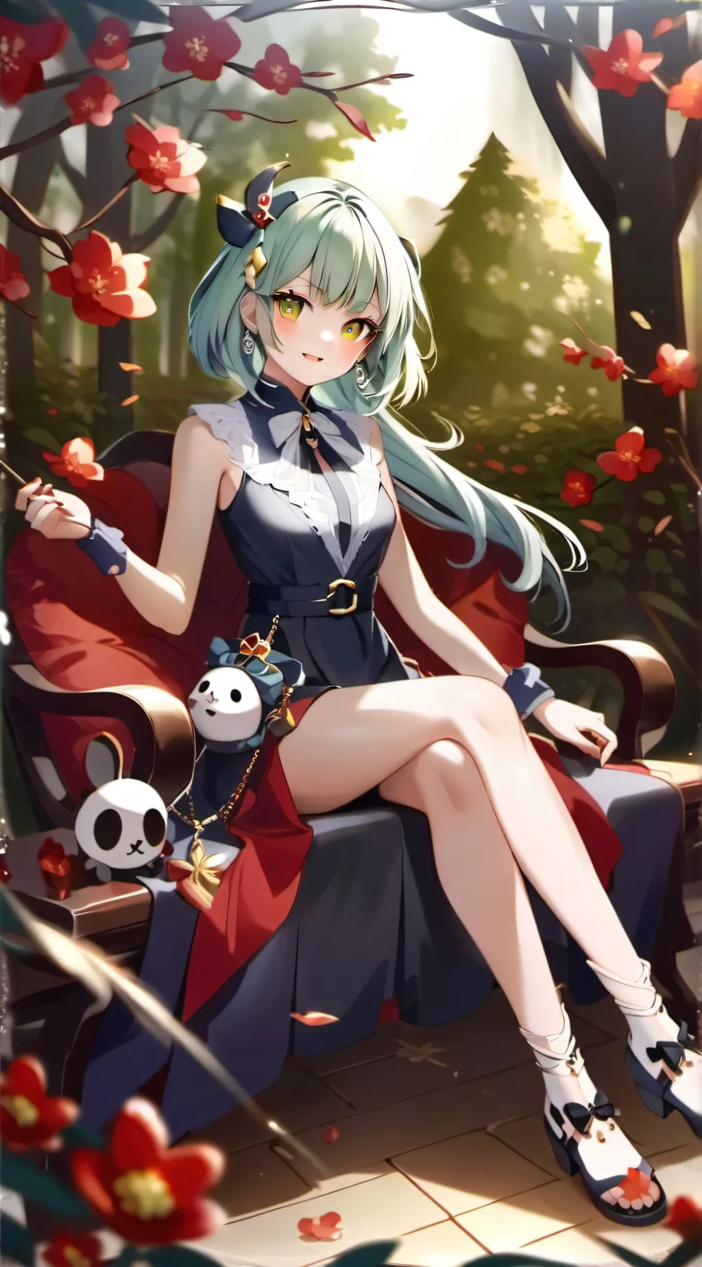 ai character: Evelyn background