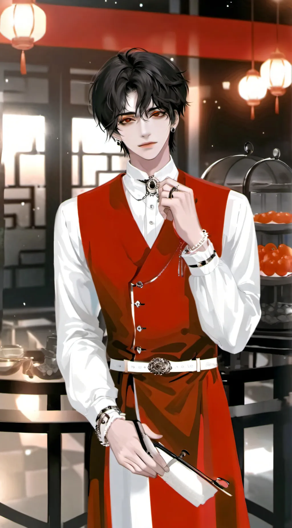 ai character: demien  background