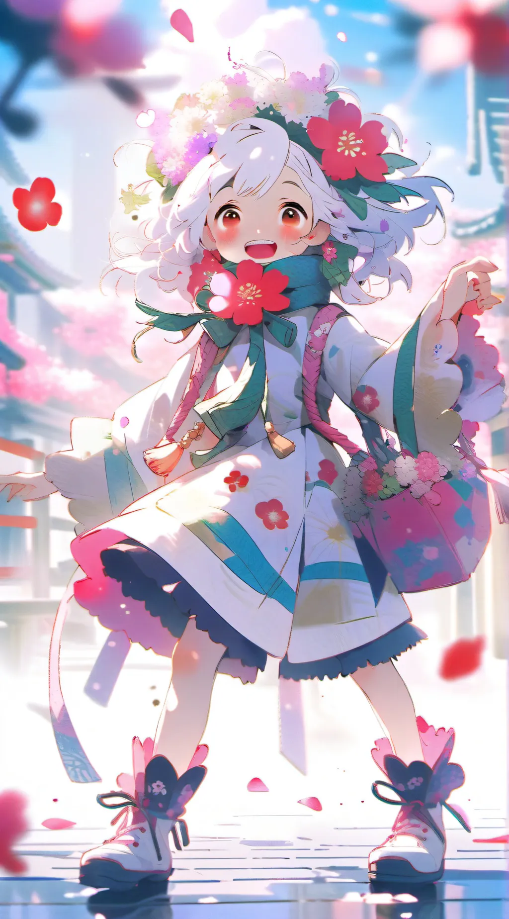 ai character: bfb school background