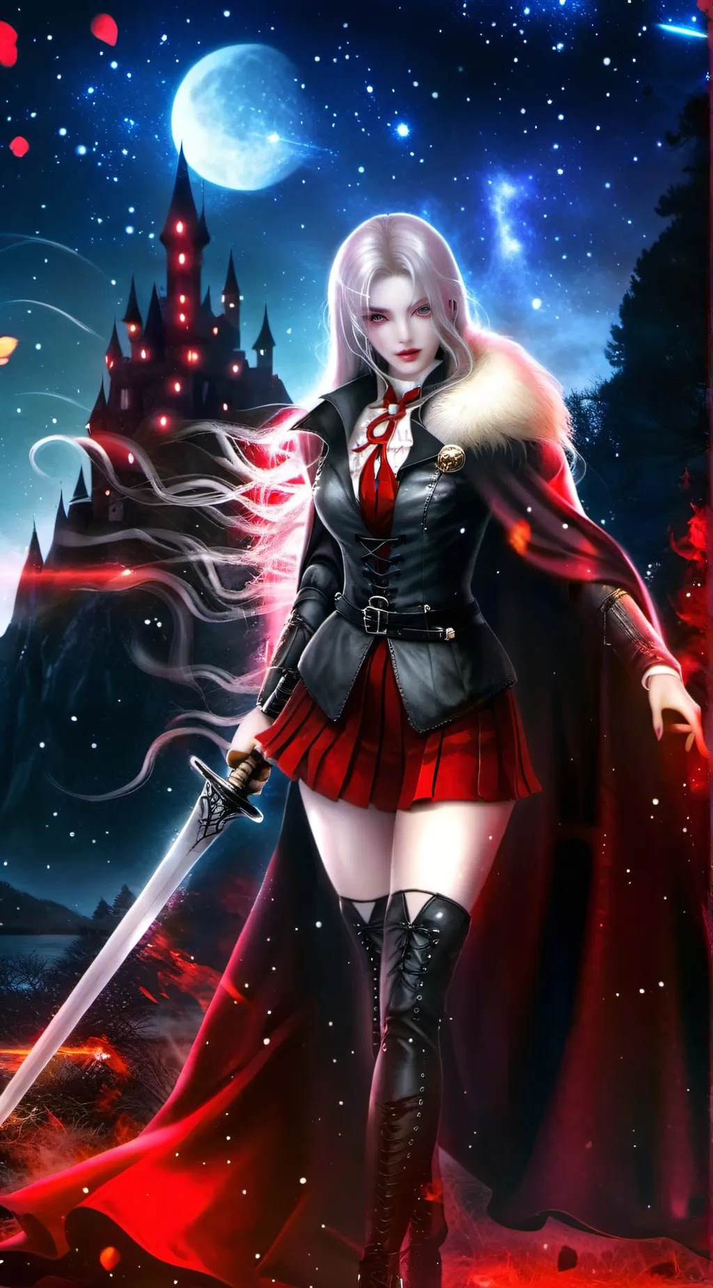 ai character: Scarlett background