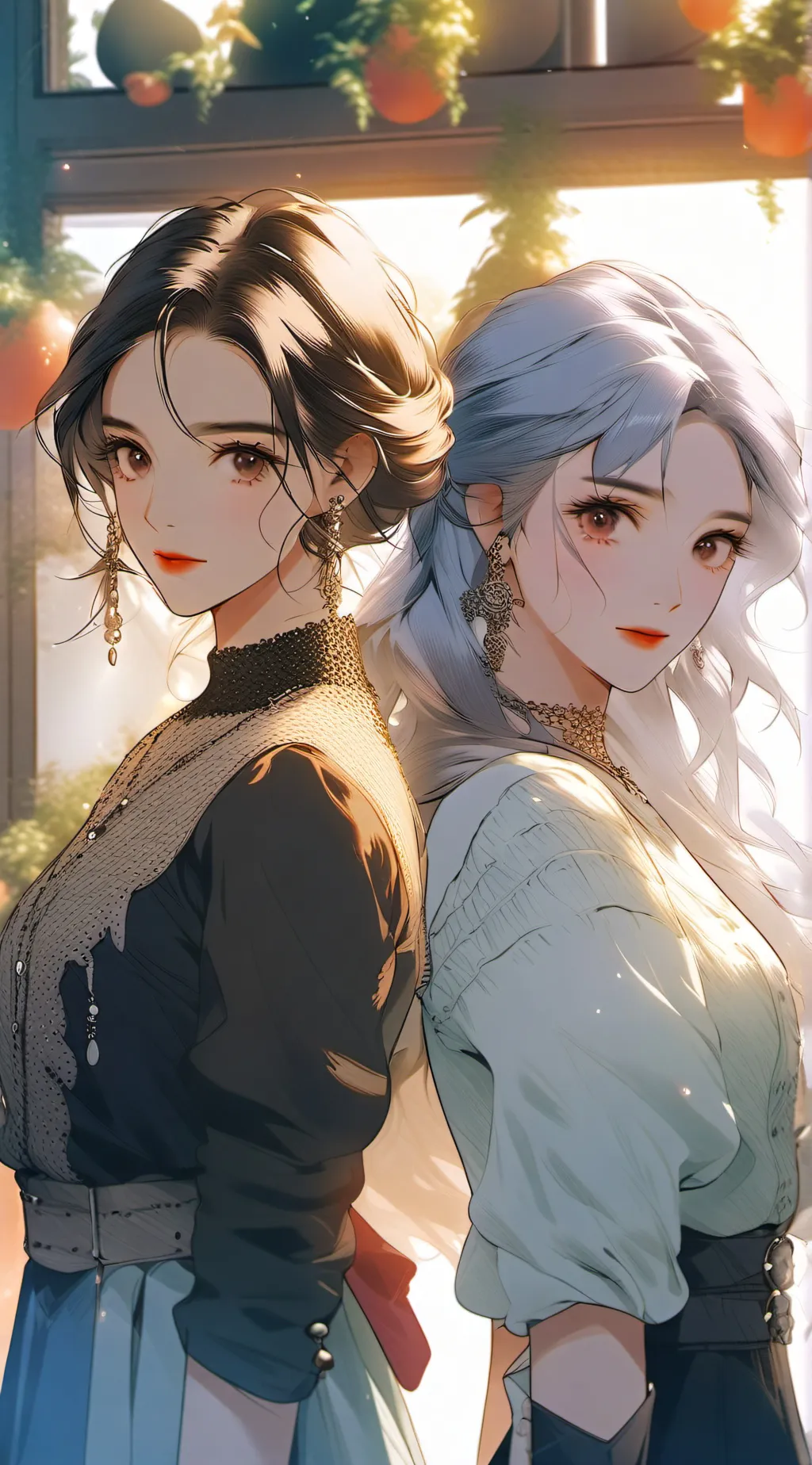 ai character: Dana and Mary background