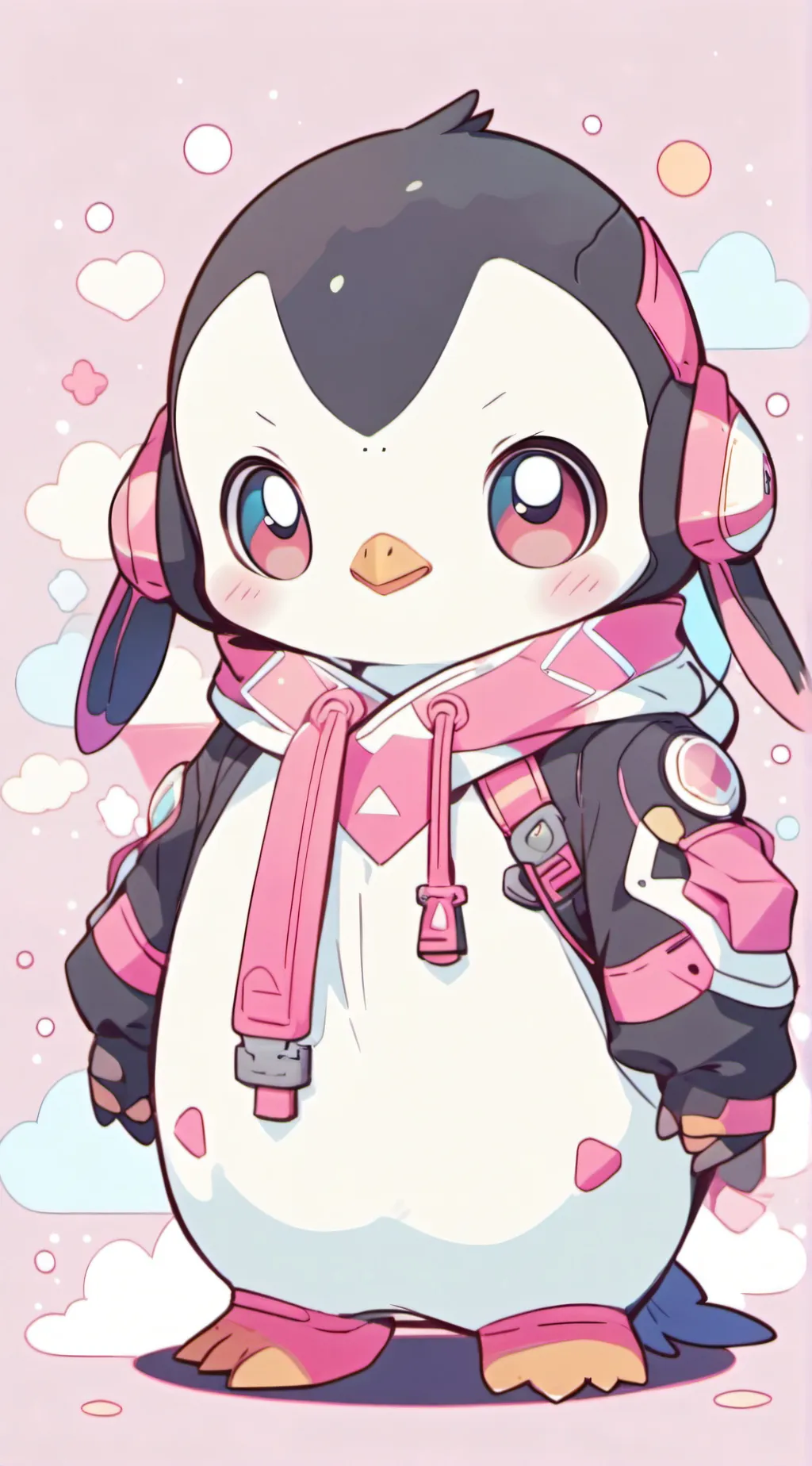 ai character: thai pengin background