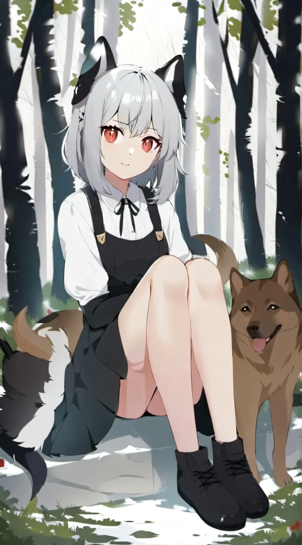 ai character: Doggo background