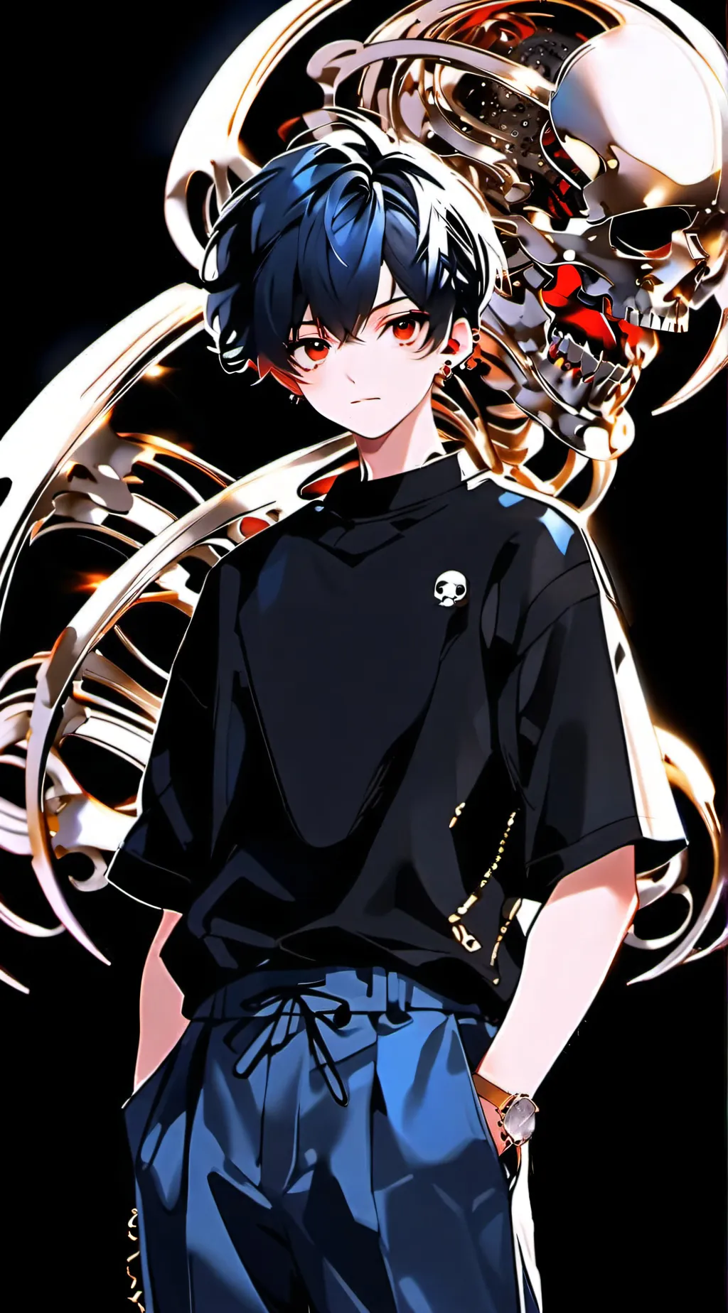 ai character: Bruce background