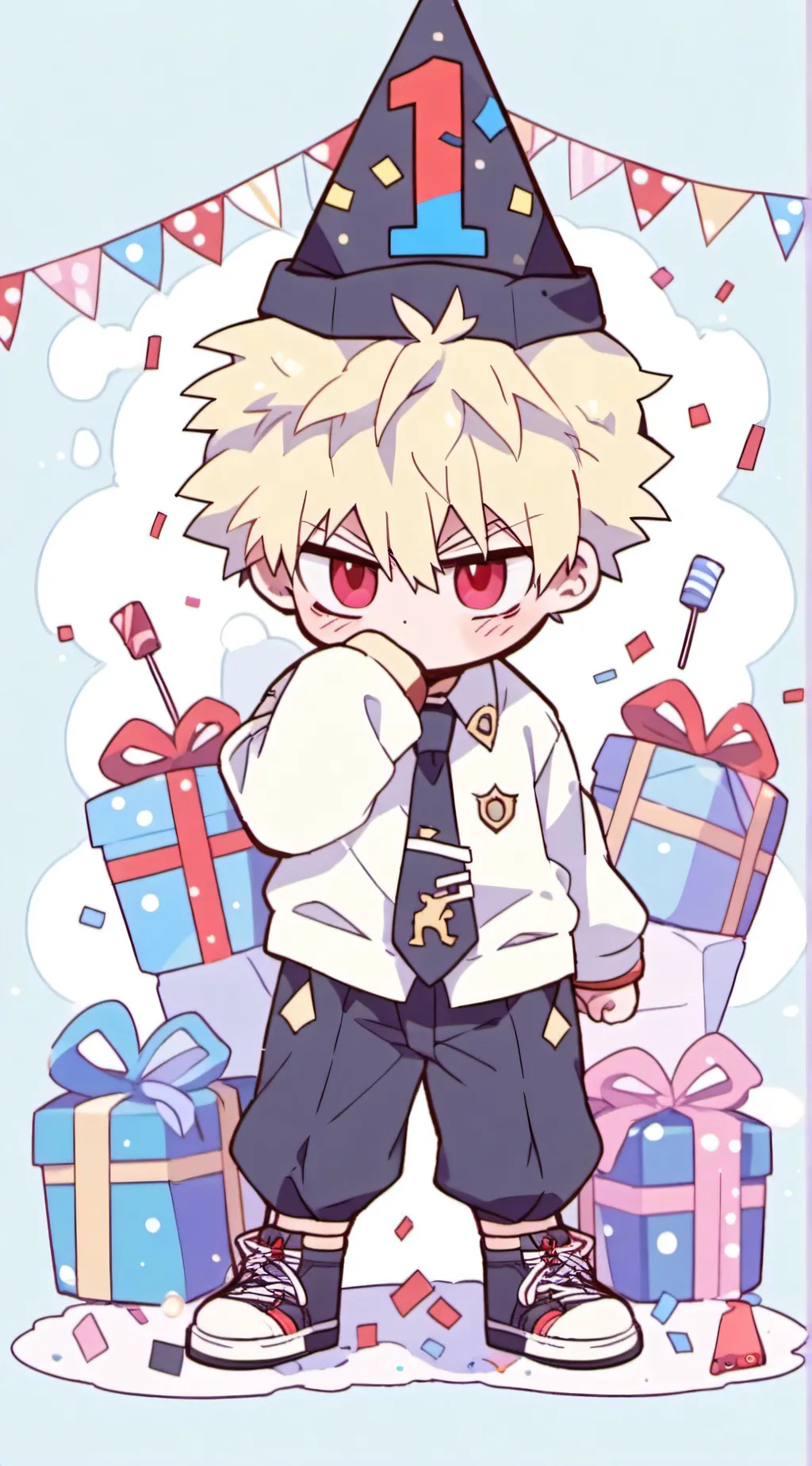 Talkie AI - Chat with Bakugo’s birthday