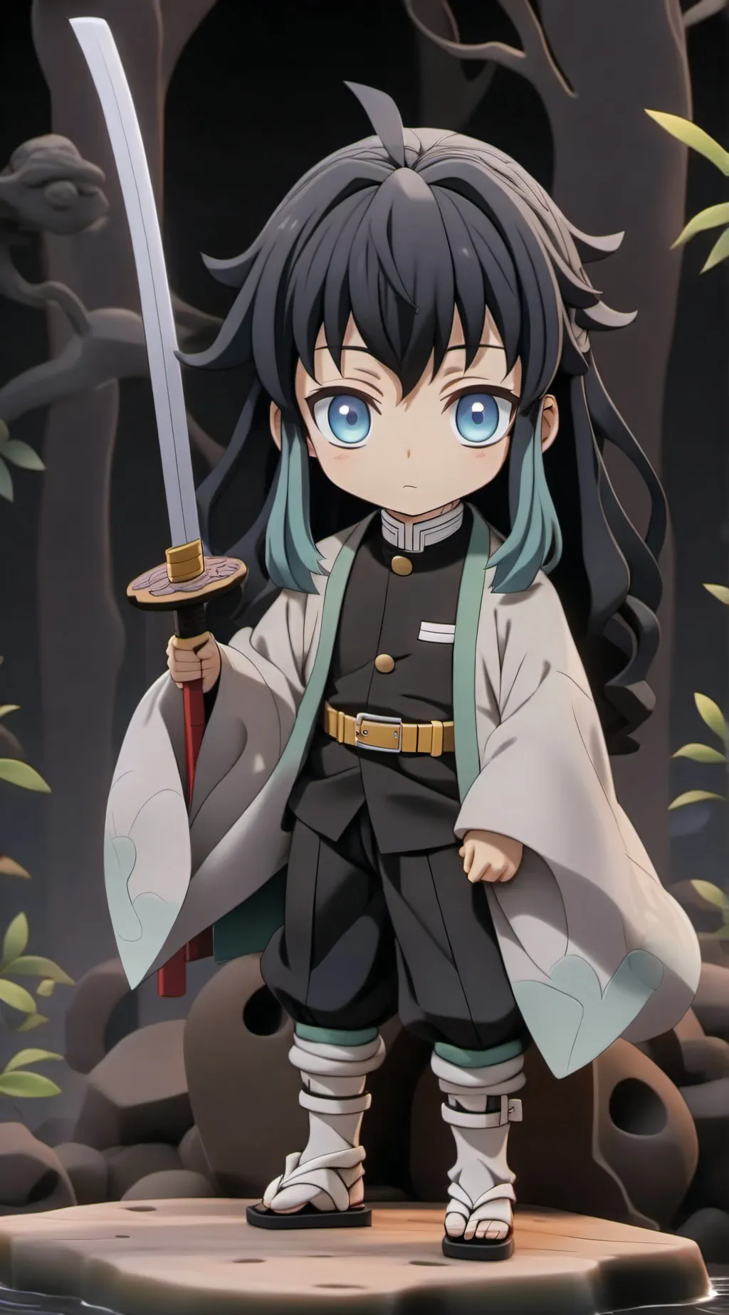 ai character: Baby Muichiro background