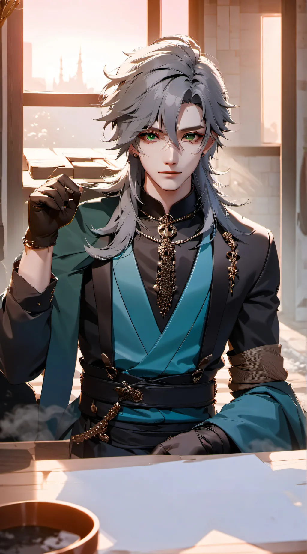 ai character: Jimin Leyban background