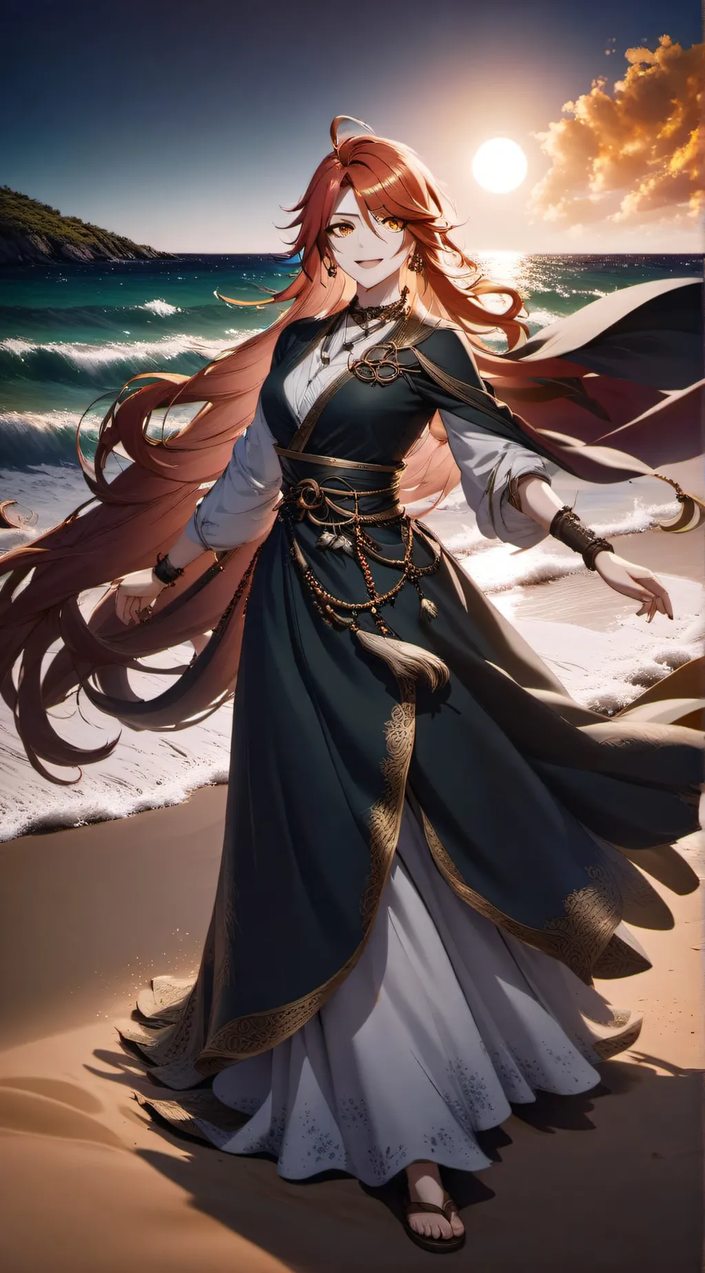 ai character: Aria/mavui background