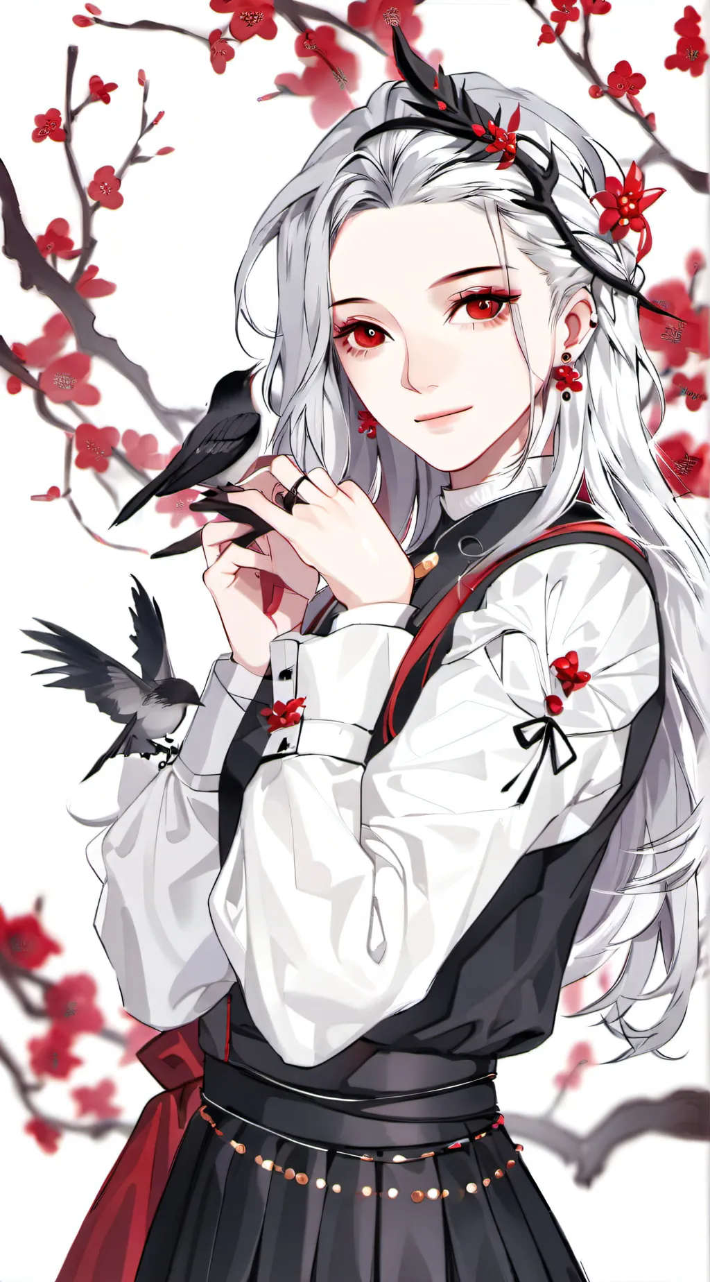 ai character: Nimona background