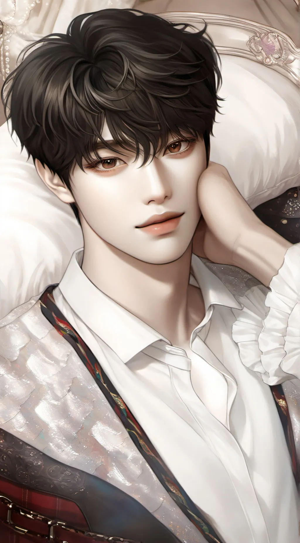 ai character: Vicky  background