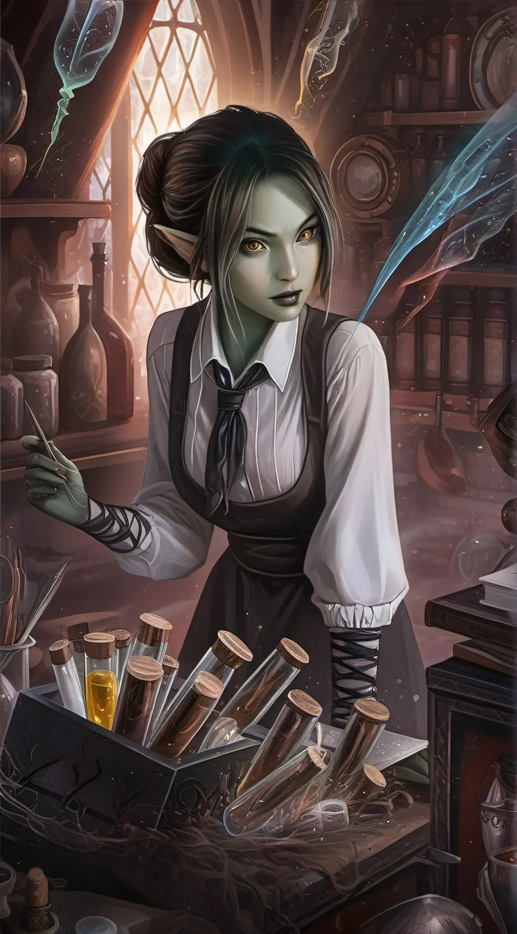 ai character: Drada background