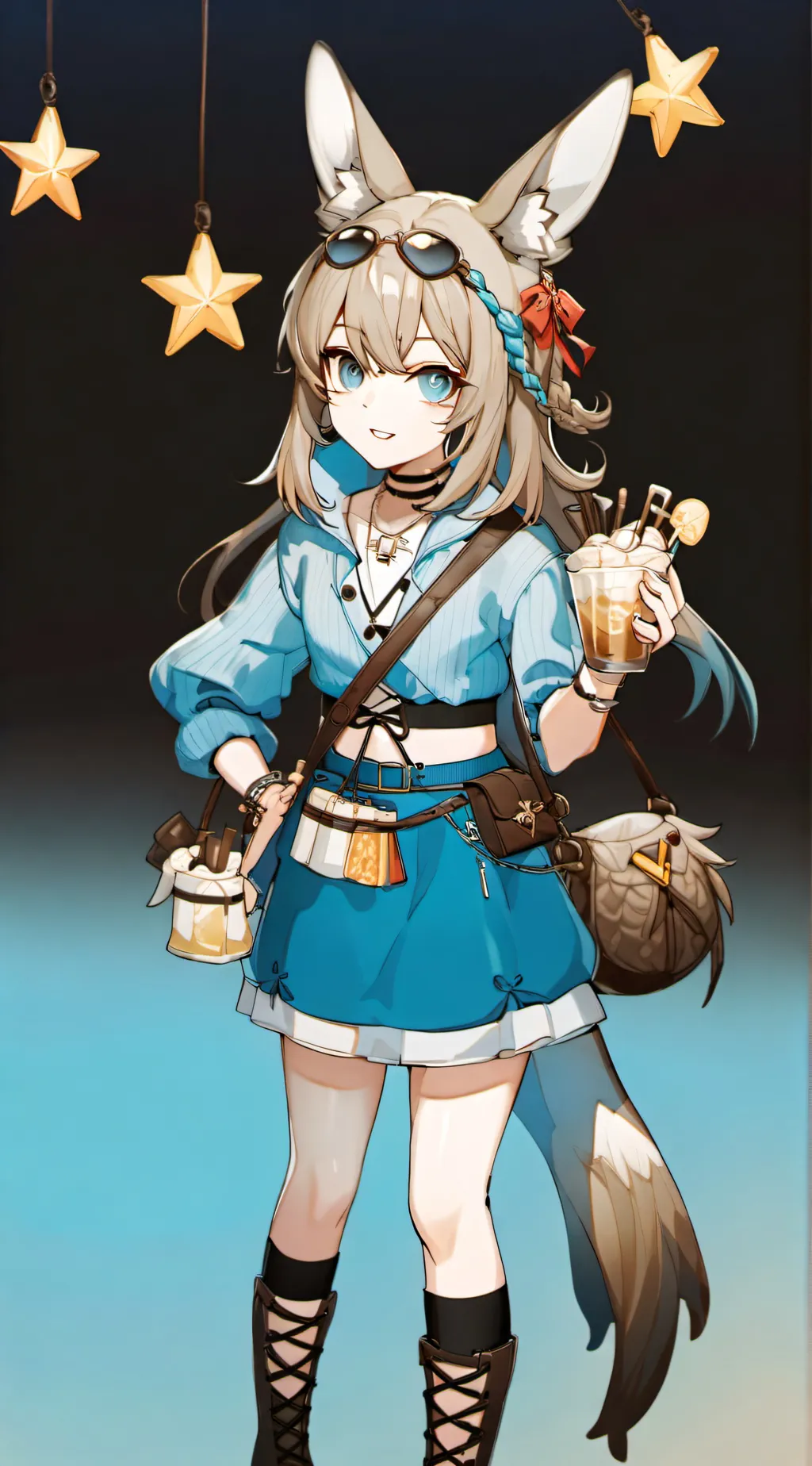 ai character: Kirara background