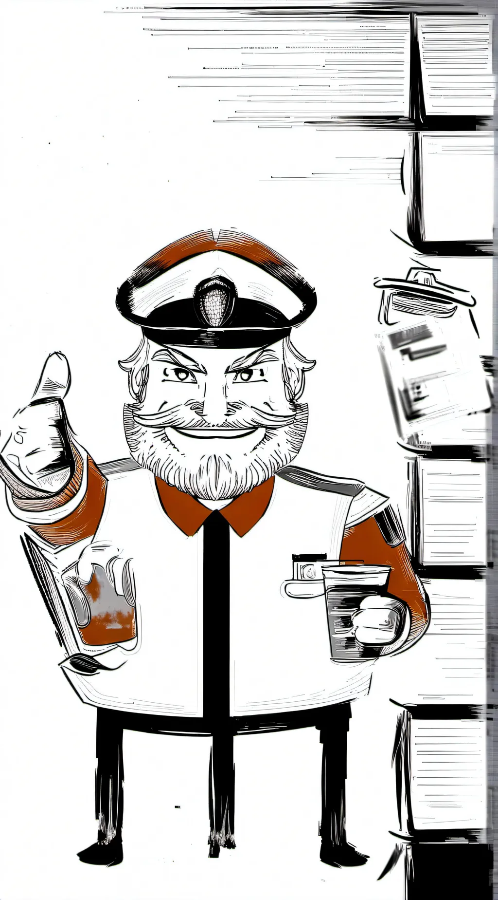 ai character: king background