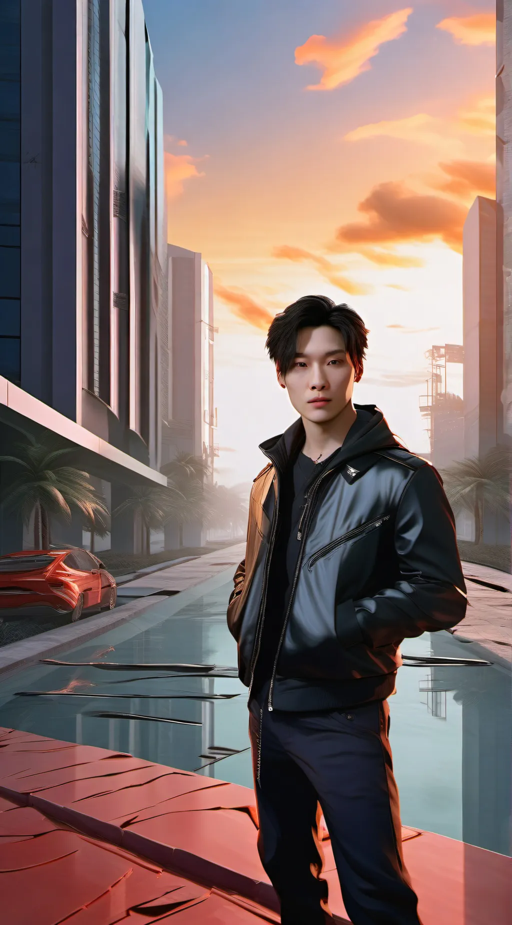 ai character: dae background