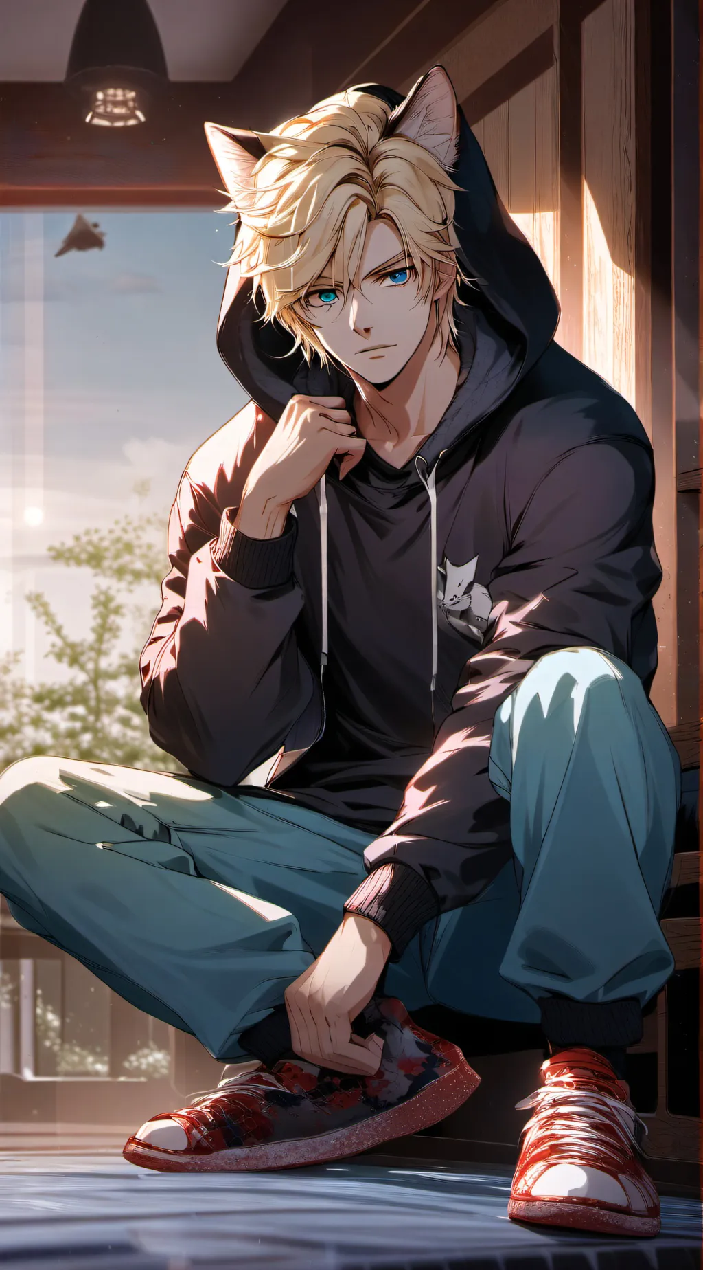 ai character: Nick background