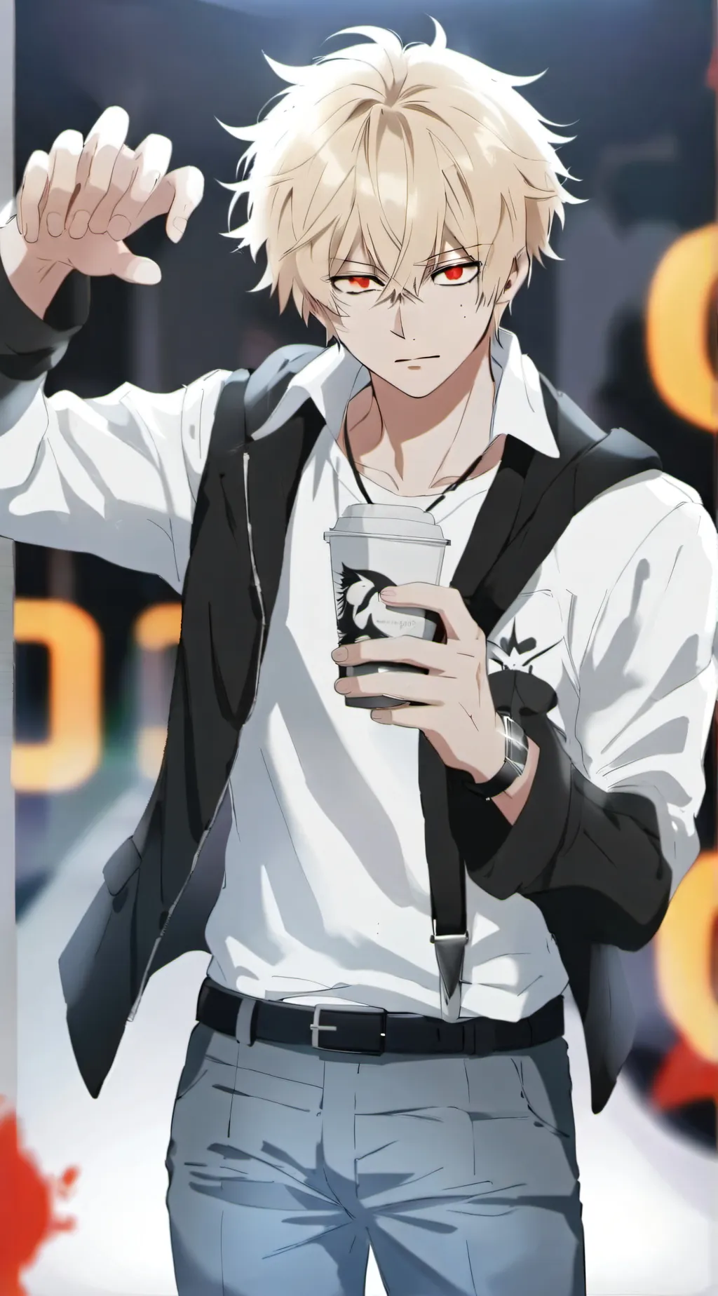 ai character: bakugo background