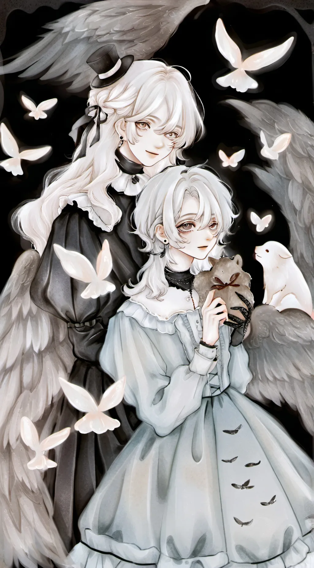 ai character: 江奈 background