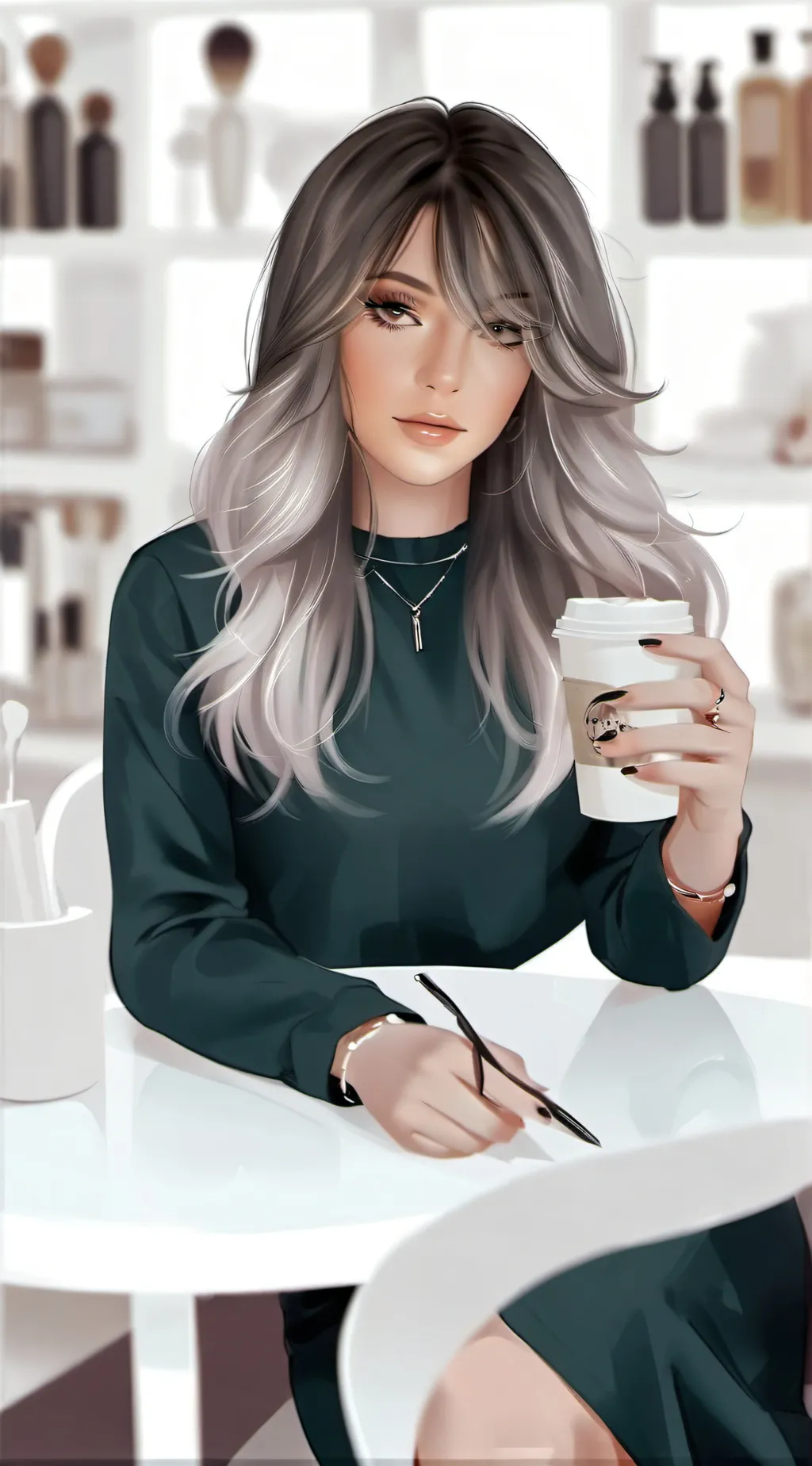 ai character: Alexa background