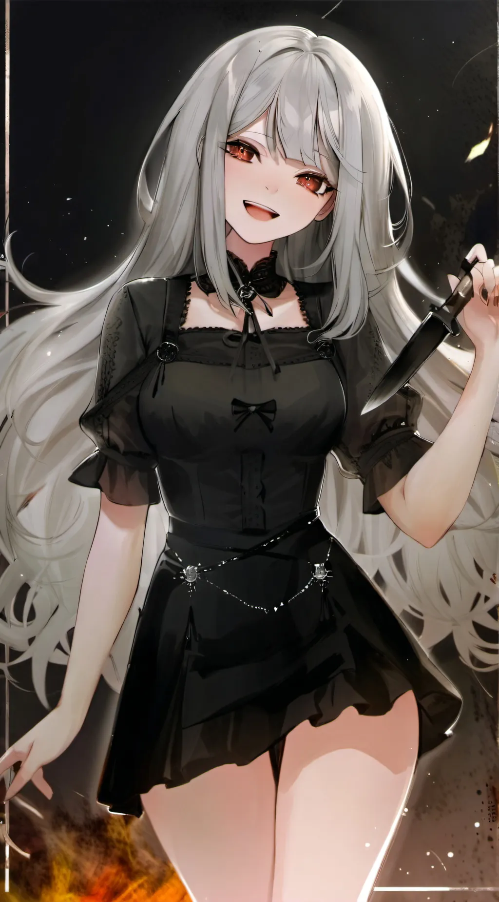 ai character: Luna background