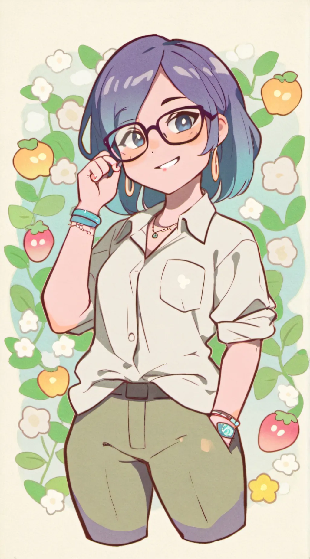 ai character: ×{ Bonnie }× background