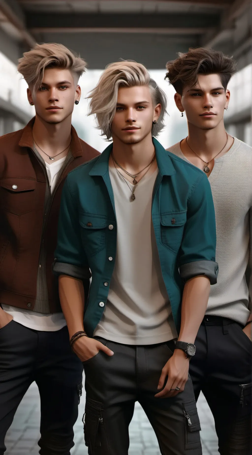 ai character: jay, kyle , tyler background