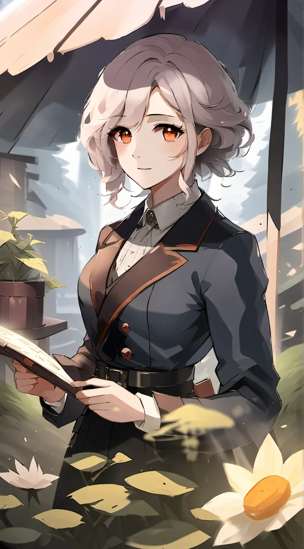 ai character: Assistant background