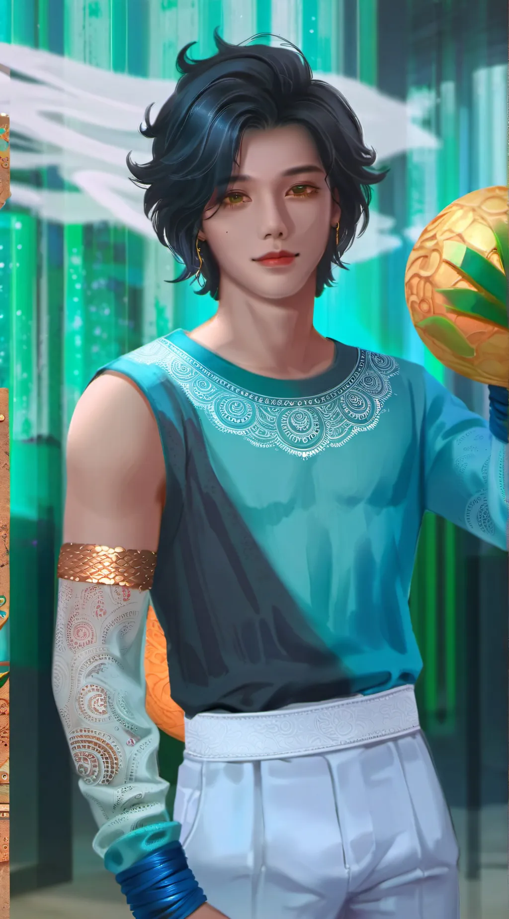 ai character: Bryan background