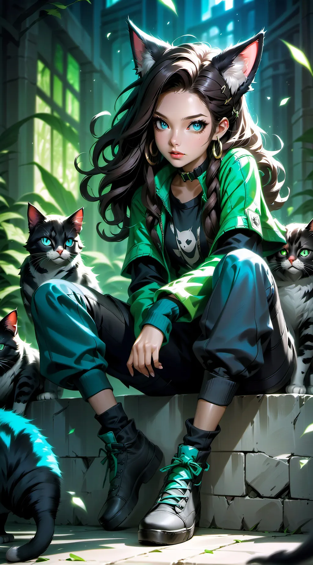 ai character: Alicia background