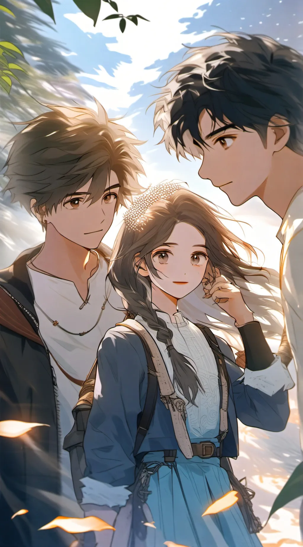 ai character: the friend group background