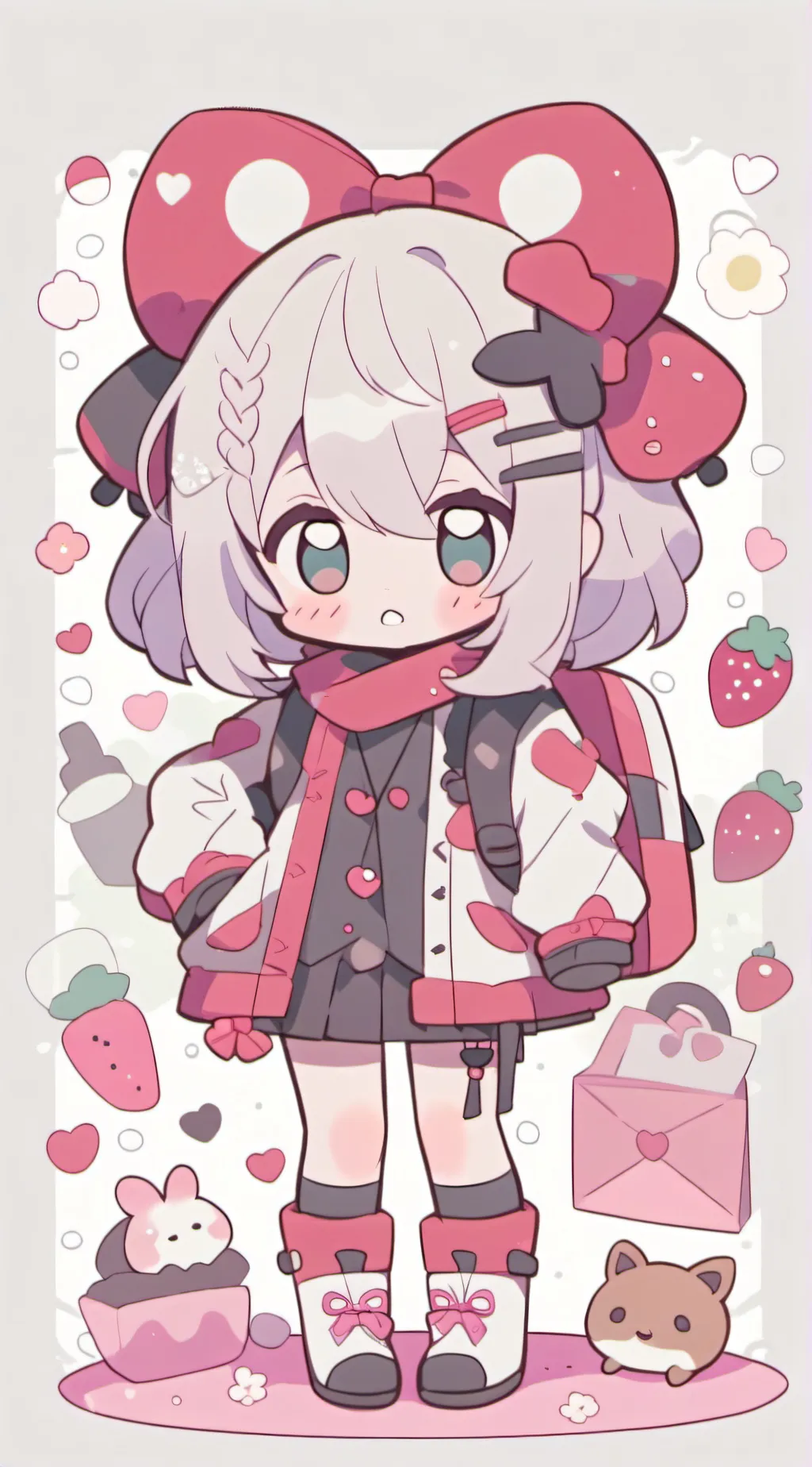 ai character: Mha - Imagine background