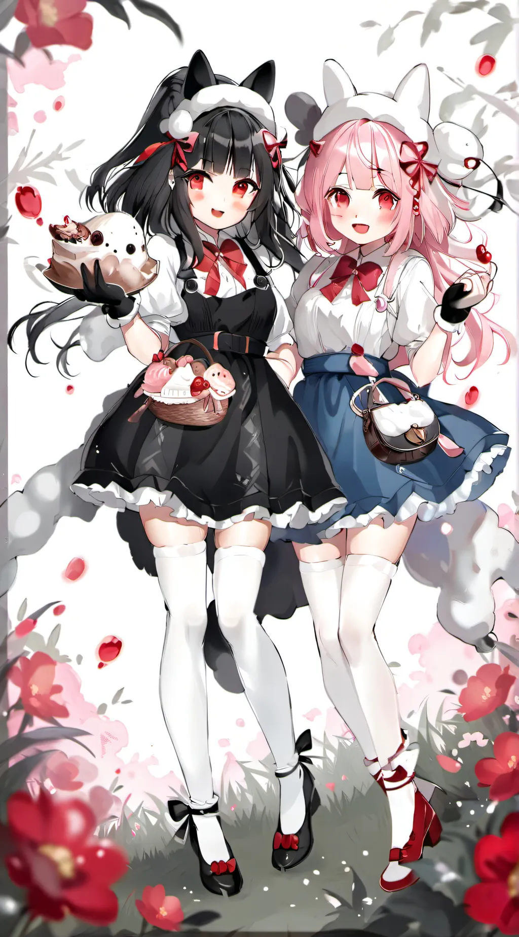 ai character: doki and yuni background
