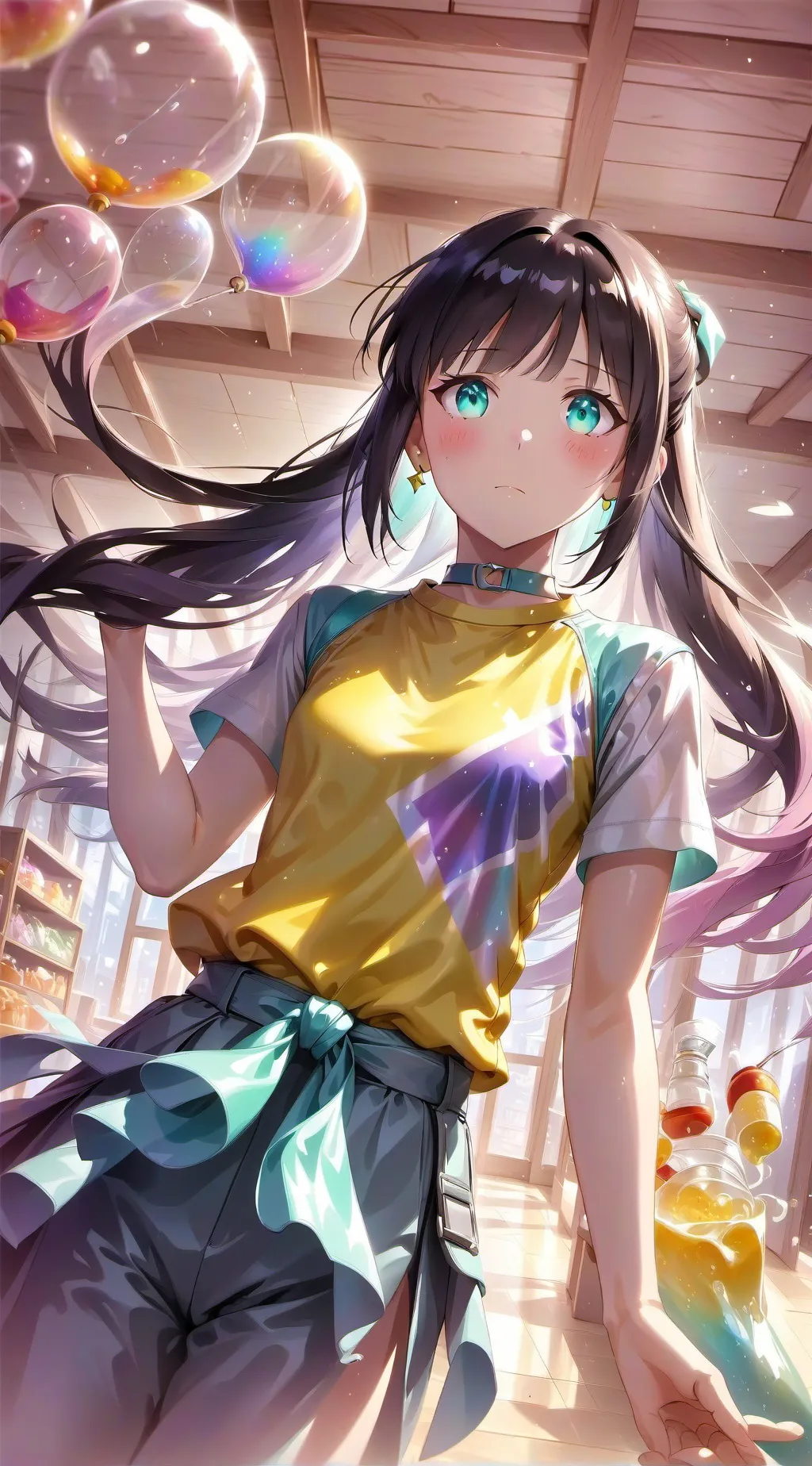 ai character: Ariel background