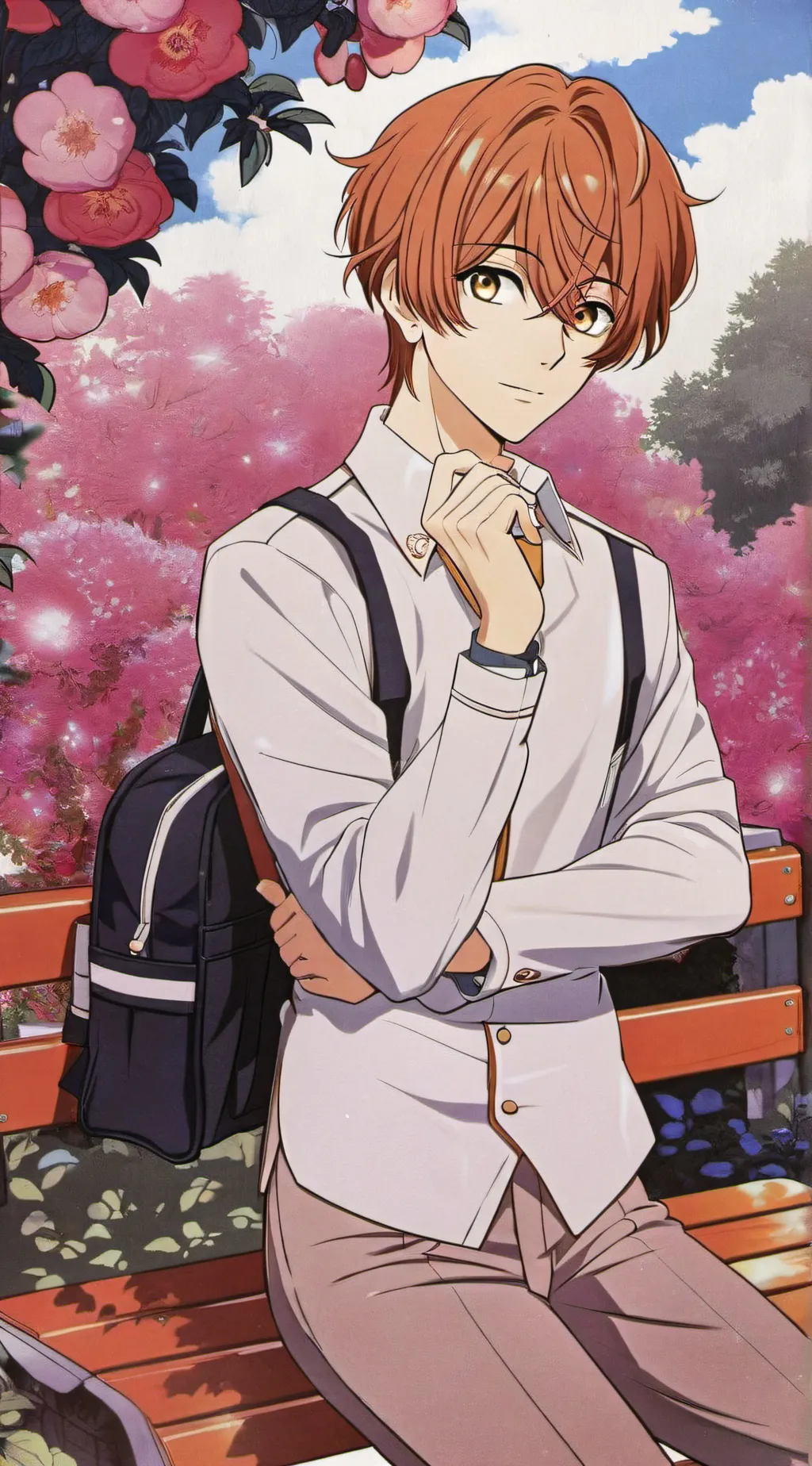 ai character: ☆George Wilford☆ background