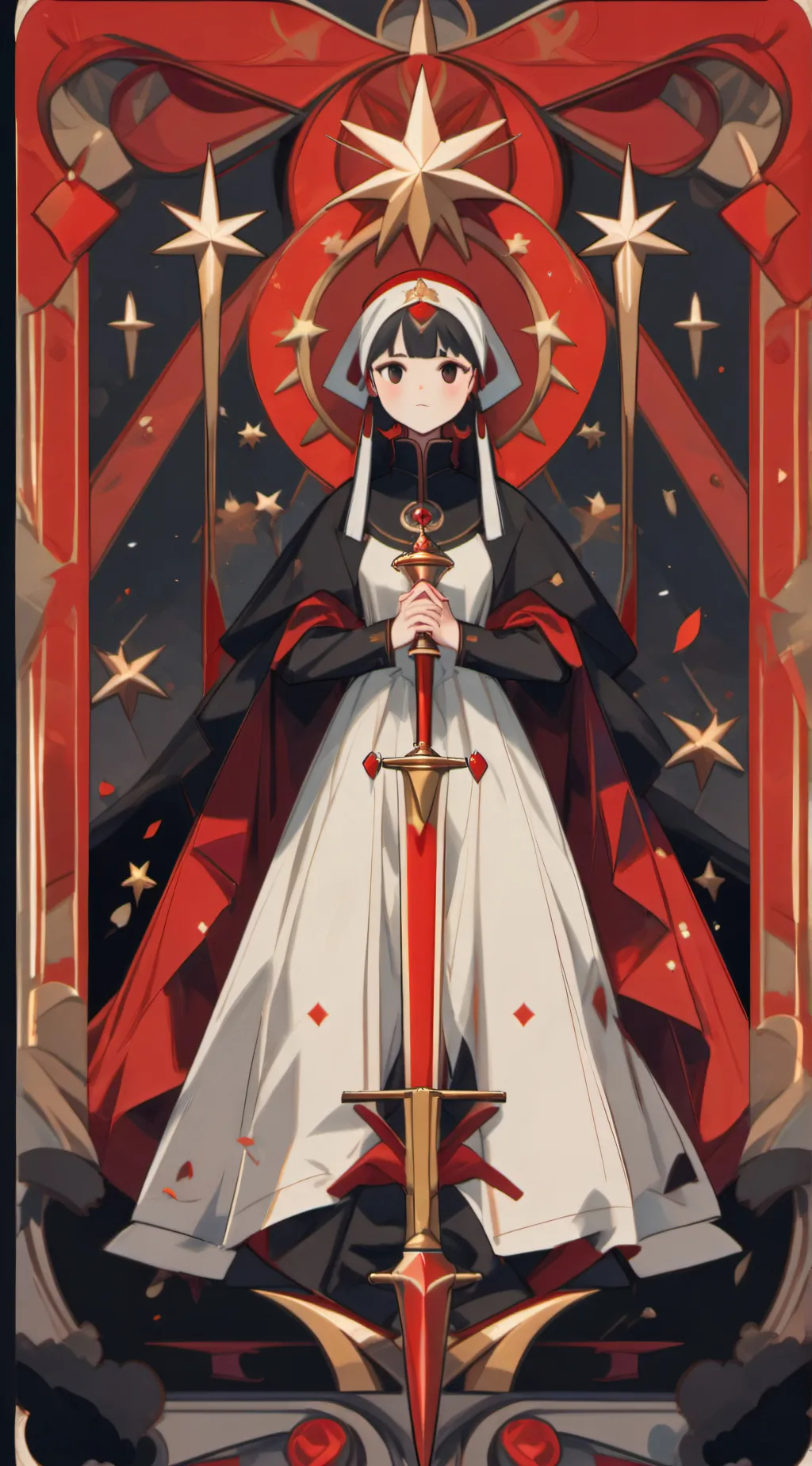 ai character: Radioapple background